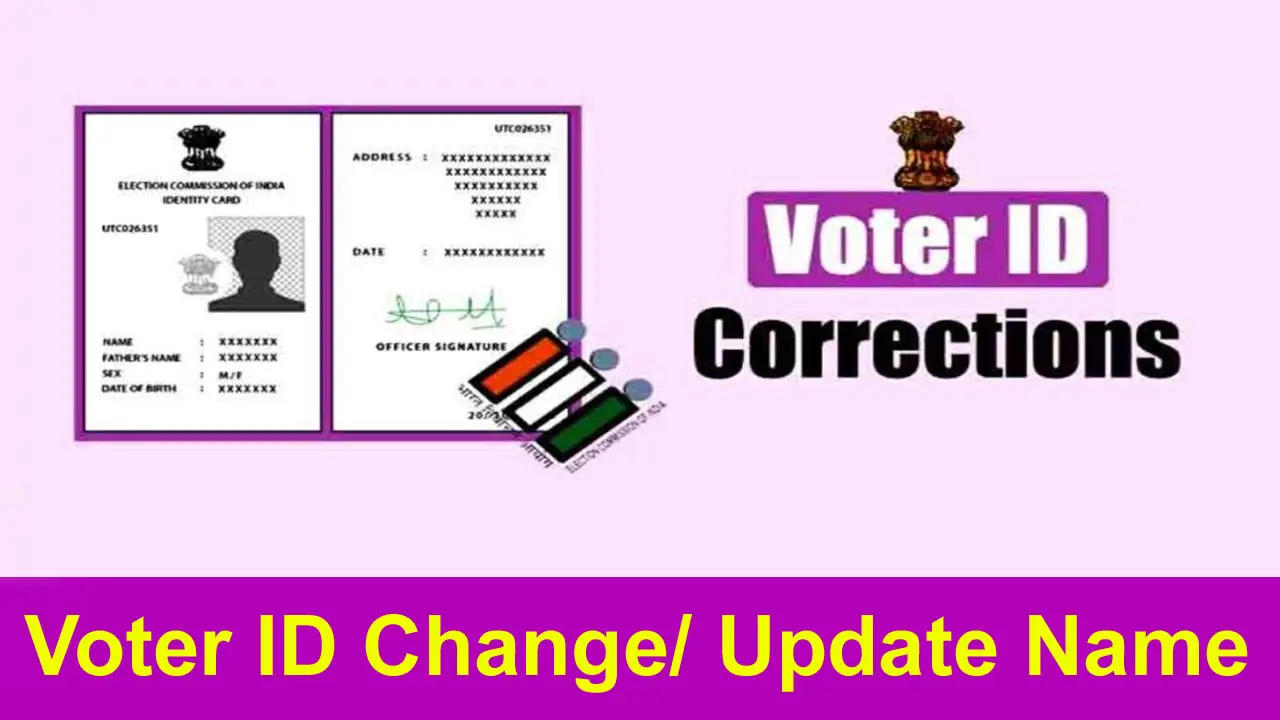 voter id correction