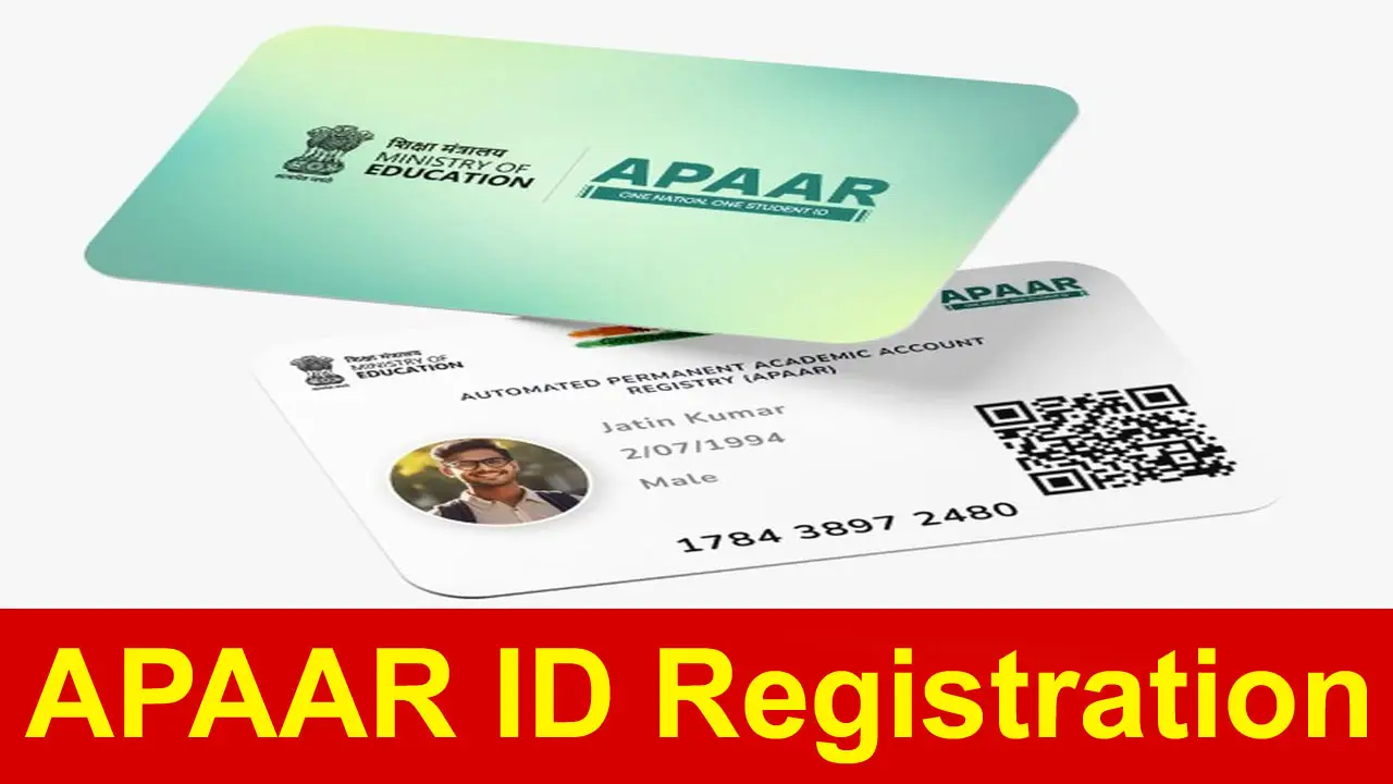 APAAR ID Registration