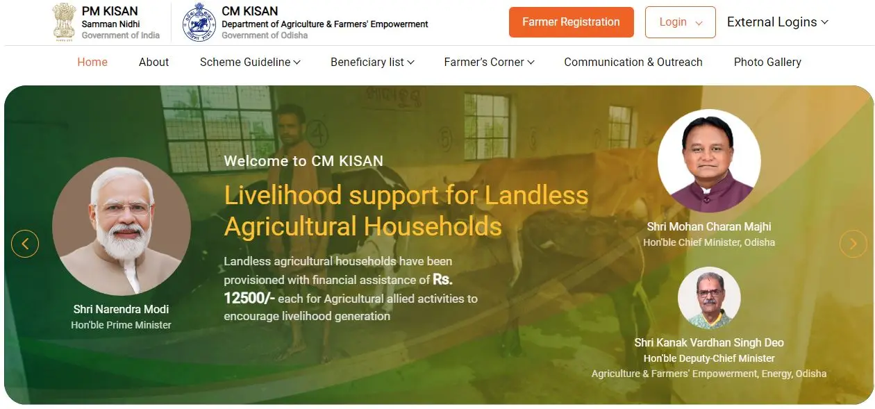 Odisha CM Kisan Yojana List: CM Kisan Yojana Beneficiary Status Check Online