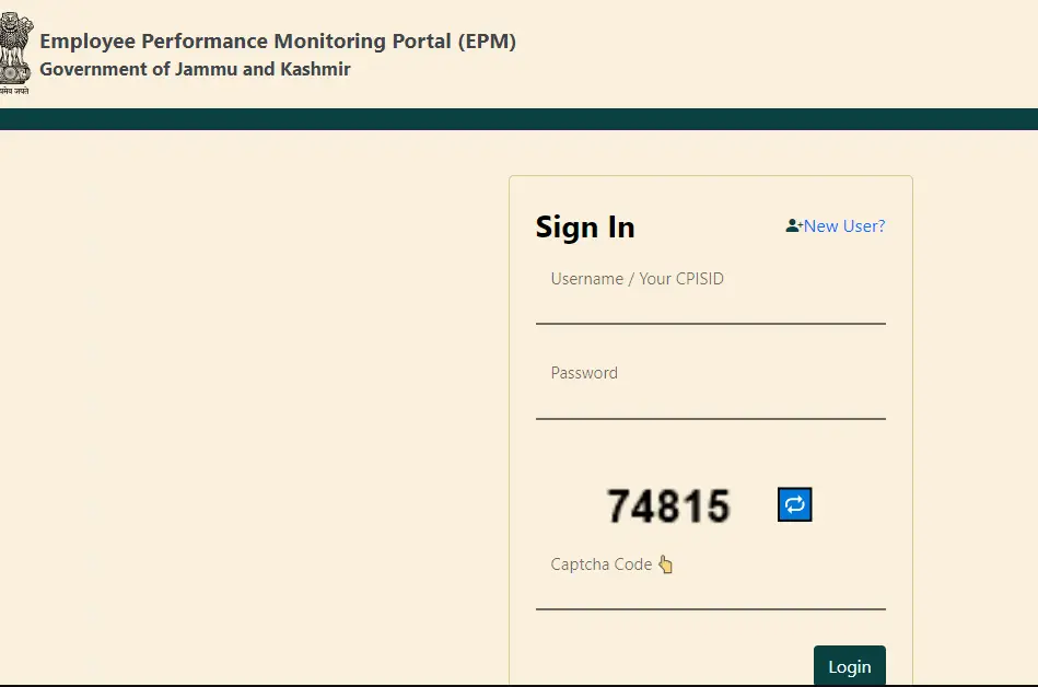  JK EPM Portal