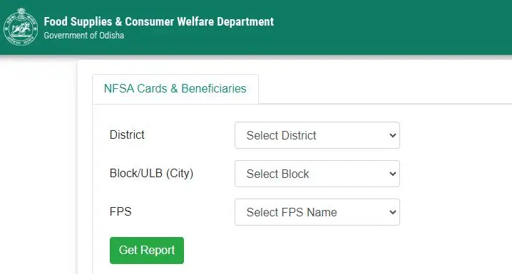 Odisha Ration Card List 2025: Odisha Ration Card List, NFSA List