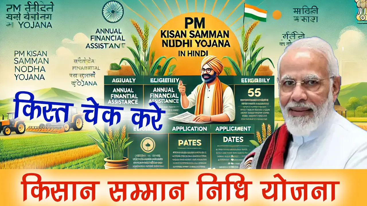 PM Kisan Samman Nidhi Yojana: प्रधानमंत्री किसान सम्मान निधि योजना क़िस्त चेक alt=