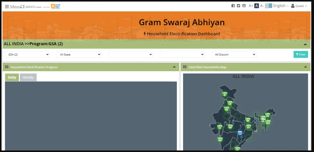 PM Saubhagya Yojana Online Registration