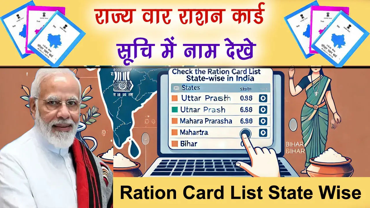 Ration Card List State Wise: राज्य वार राशन कार्ड सूचि में नाम देखे