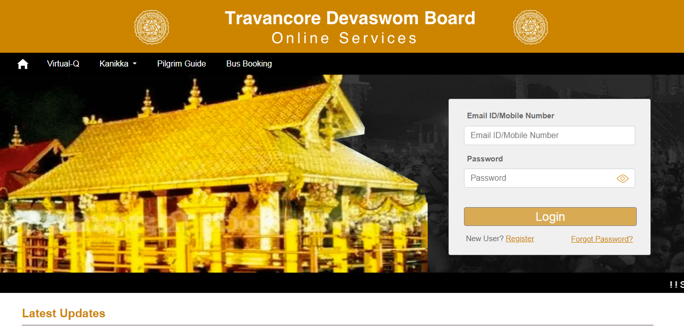 Sabarimala Q Online Booking 2025