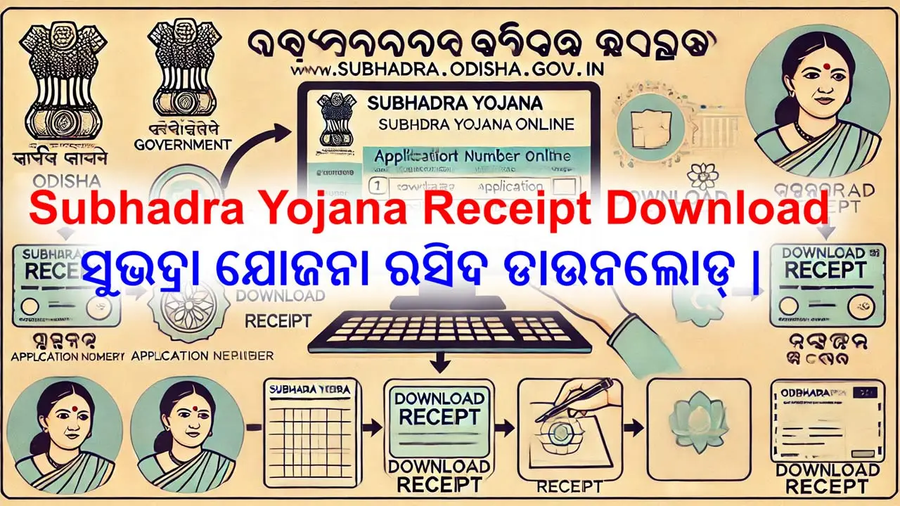 Subhadra Yojana Receipt Download - Subhadra Yojana Receipt Download Online and Offline alt=