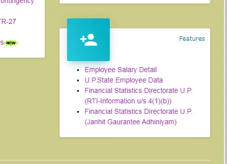 UP Employee Salary Slip 2024