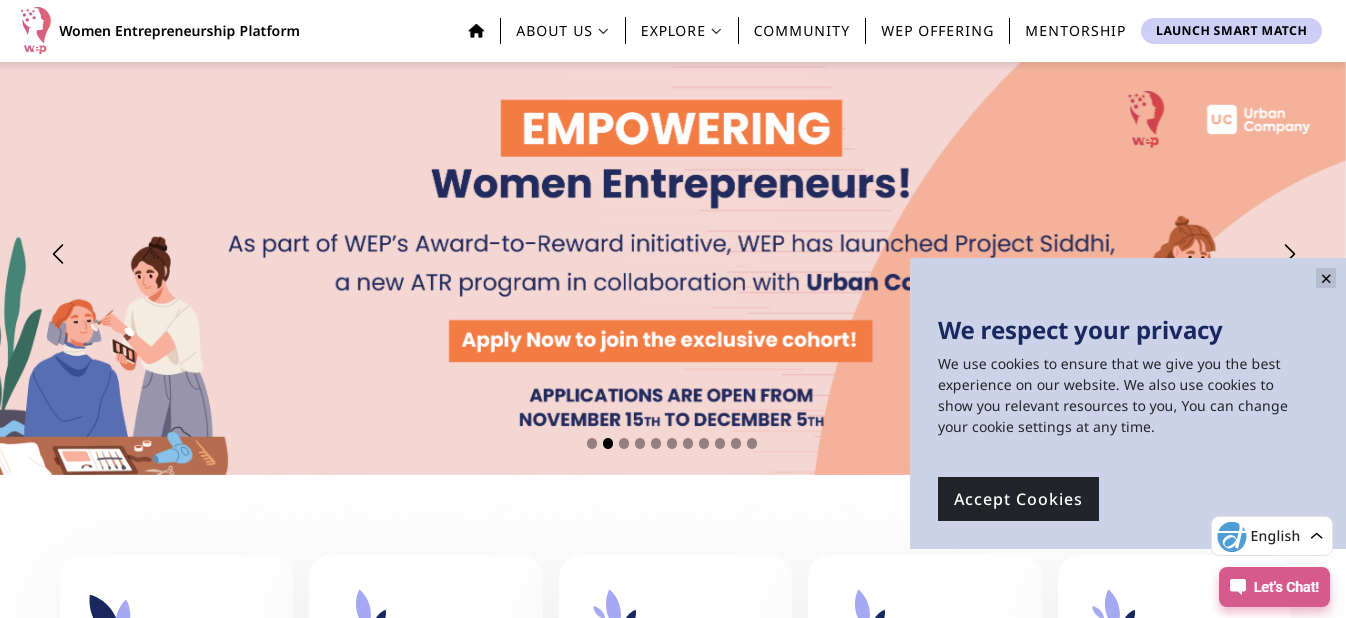 Women Entrepreneurship Platform