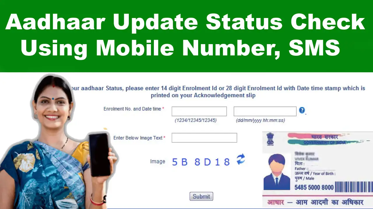 Aadhaar Update Status Check: Check Aadhaar Enrolment & Update Status Online At uidai.gov.in alt=