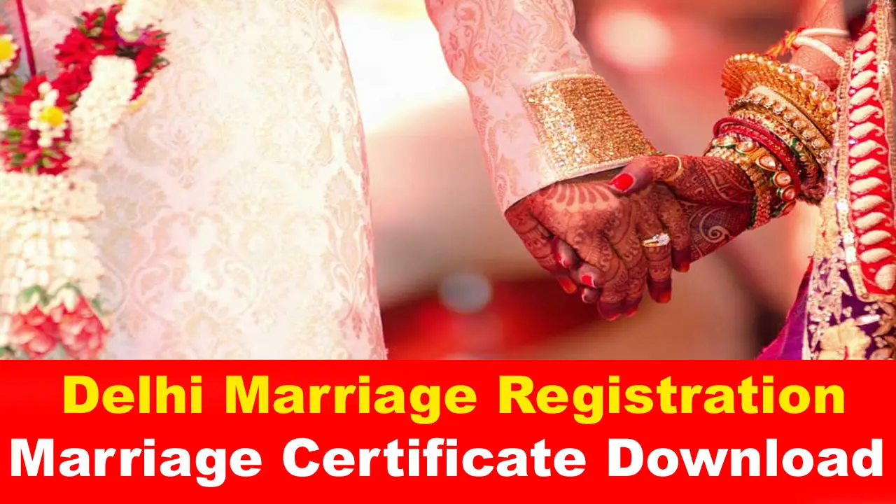 Delhi Marriage Registration 2024: Online Process, Fees, Marriage Certificate alt=