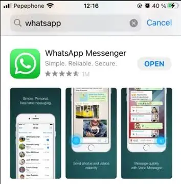 Download and Install WhatsApp on iPhone 14 Pro Max