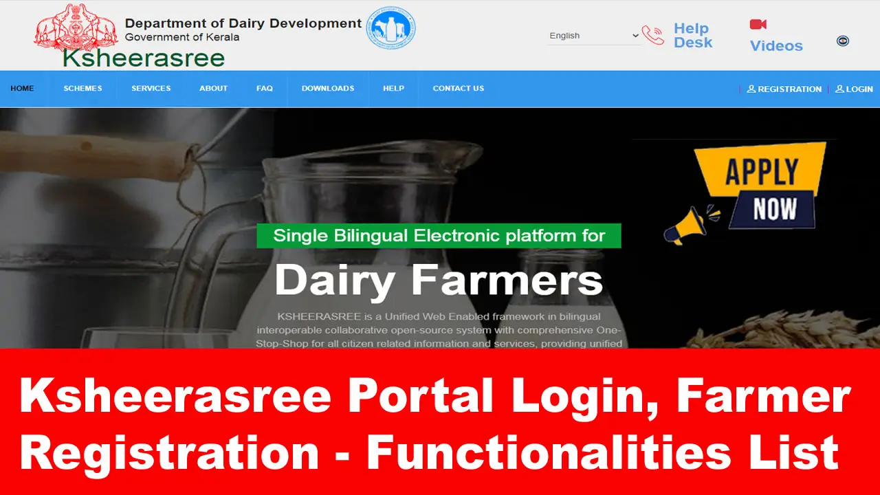 Ksheerasree Portal Login, Farmer Registration @ ksheerasree.kerala.gov.in alt=