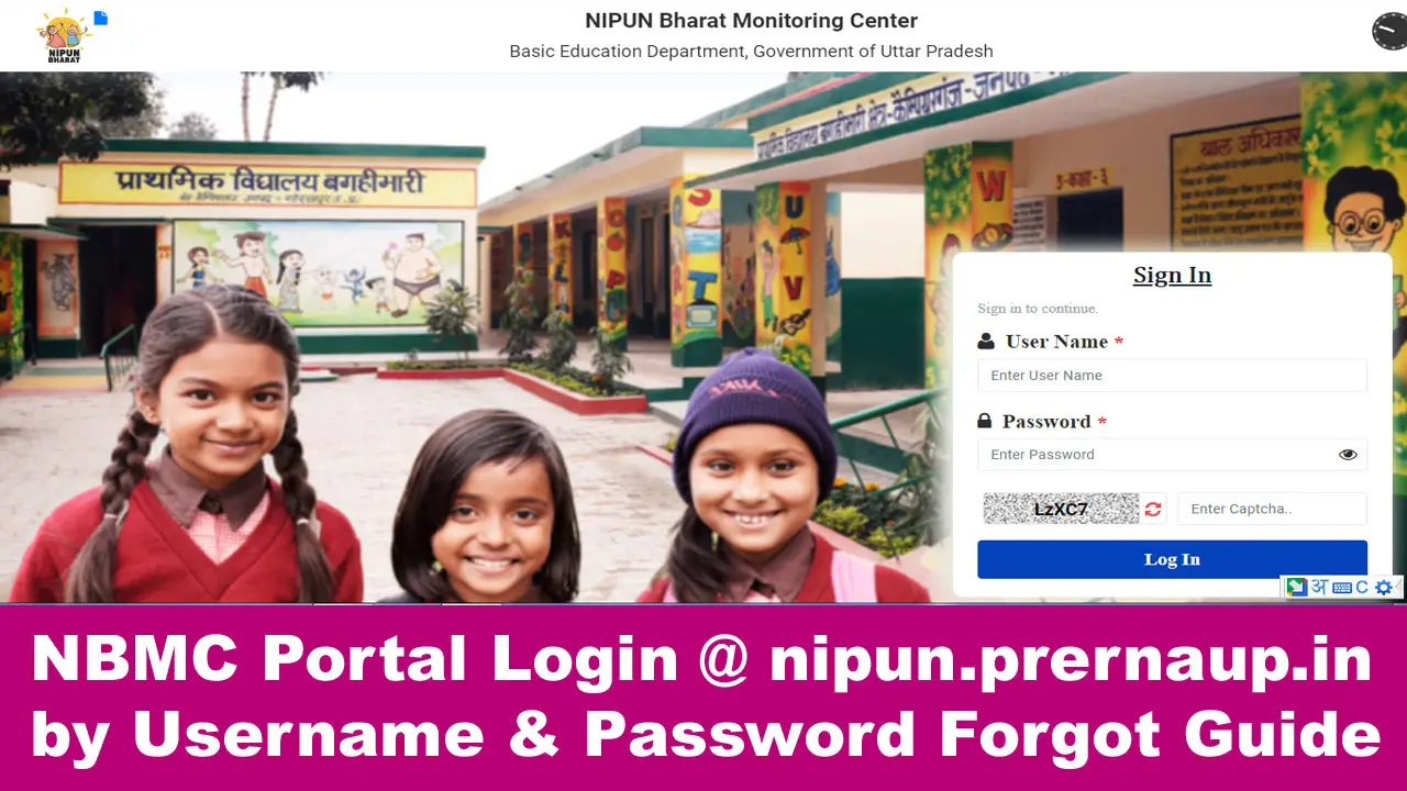 NBMC Portal Login @ nipun.prernaup.in by Username & Password alt=