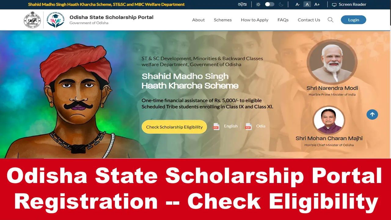 odisha state scholarship portal