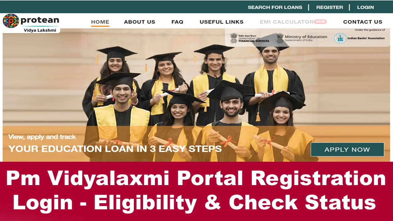 Pm Vidyalaxmi Portal Registration & Login 2024: @ vidyalakshmi.co.in Eligibility and Application Status alt=