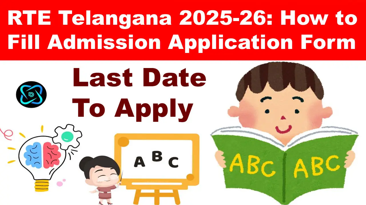 RTE Telangana 2025-26: How to Fill Admission Application Form, Age Limit, Last Date alt=