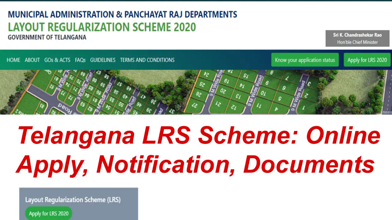 Telangana LRS Scheme 2024: Online Apply, Notification, Documents alt=