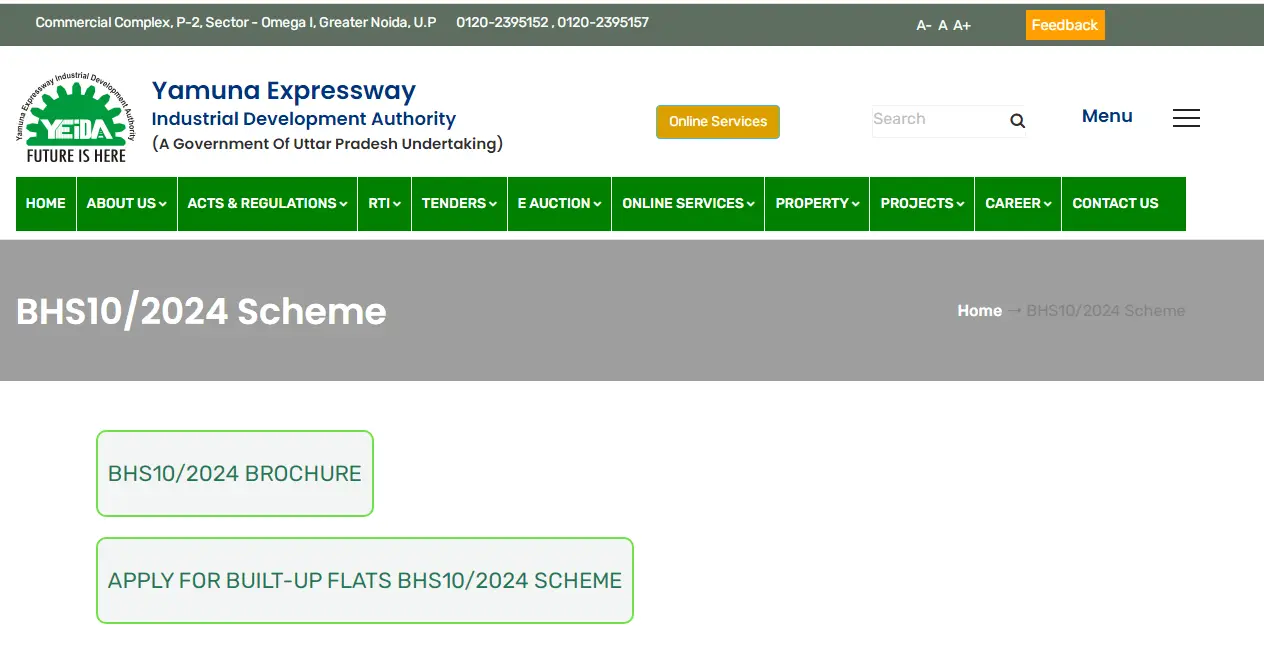 Yeida Plot Scheme 2024